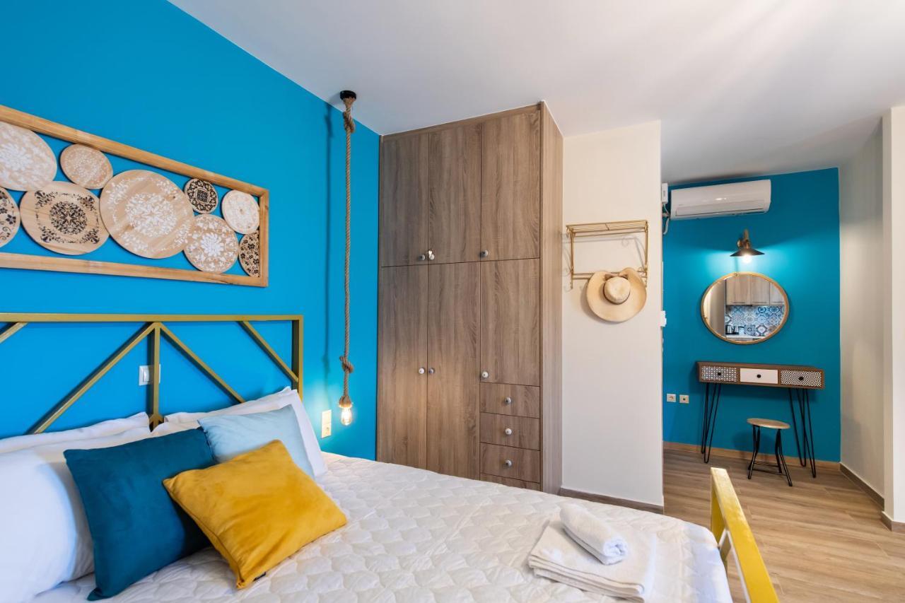 Appartamento Casa De Blue Kariá Esterno foto