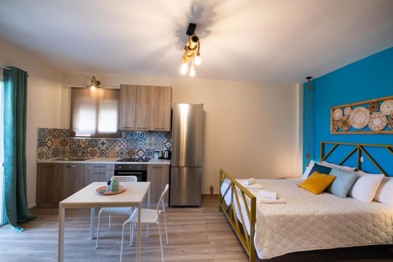 Appartamento Casa De Blue Kariá Esterno foto