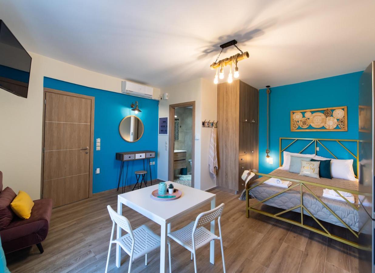 Appartamento Casa De Blue Kariá Esterno foto