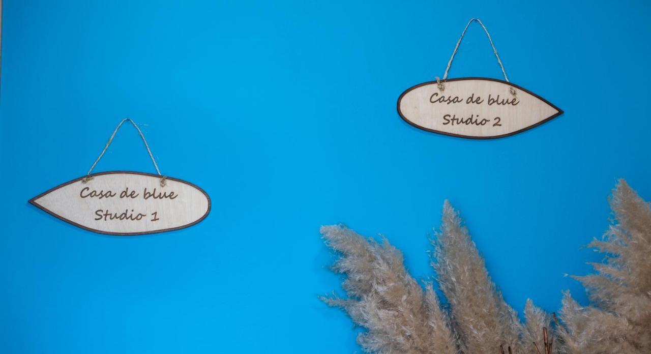 Appartamento Casa De Blue Kariá Esterno foto