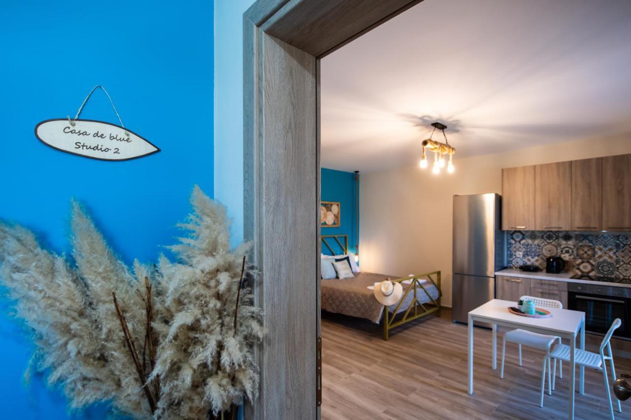 Appartamento Casa De Blue Kariá Esterno foto