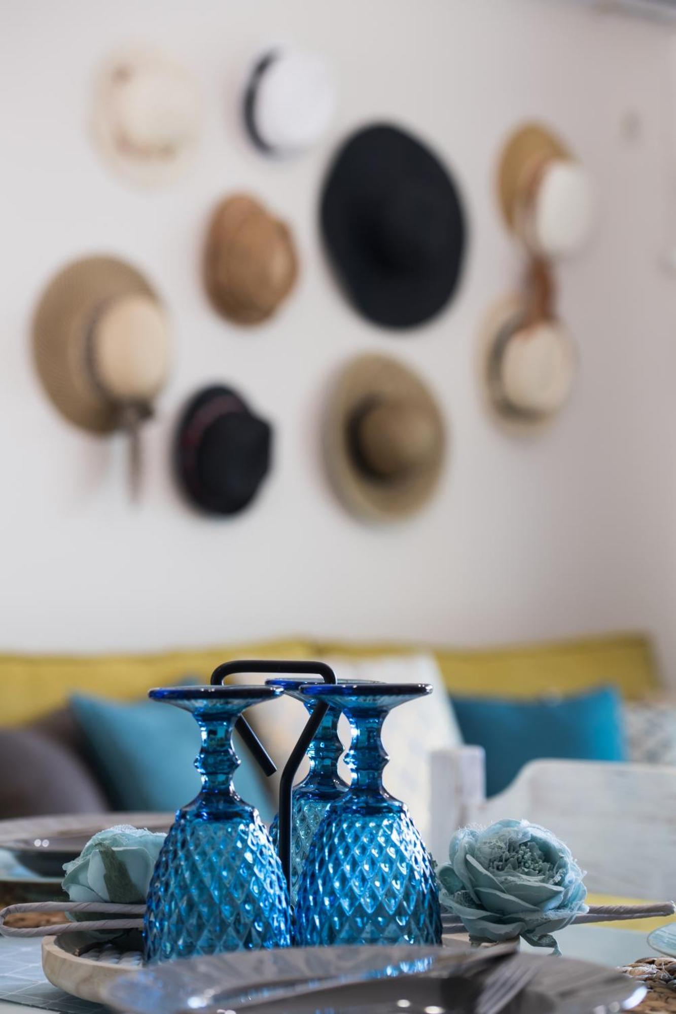 Appartamento Casa De Blue Kariá Esterno foto